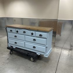 Light Blue Dresser 