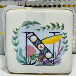 New Disneyland Nemo Submarine ABC - N Trinket Box - Disney Jewelry Box - Last One