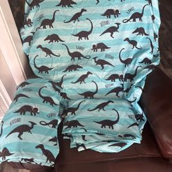 Dinosaur Bedding - 3 Piece Kids