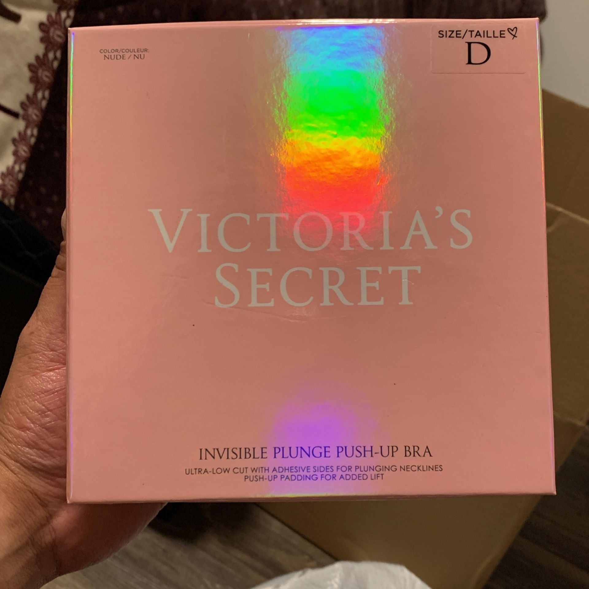 Victoria Secret Invisible Plunge Push-Up Bra