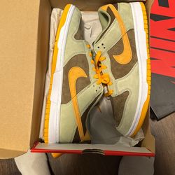 nike dunk dusty olive sz 11 brand new 