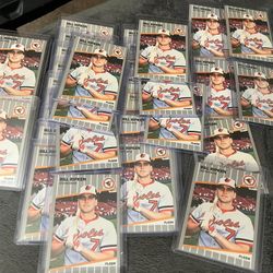 1989 Fleer baseball Lot Griffey Ripken