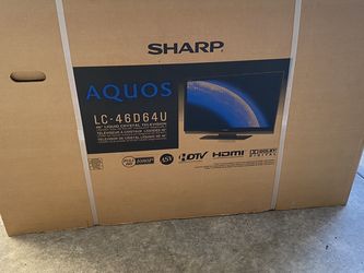 Sharp Aquos 46” TV Brand New (LC-46D64U)