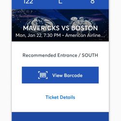 Dallas Mavericks Tickets 