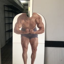 Photo Prop Muscle Beach Back Drop 