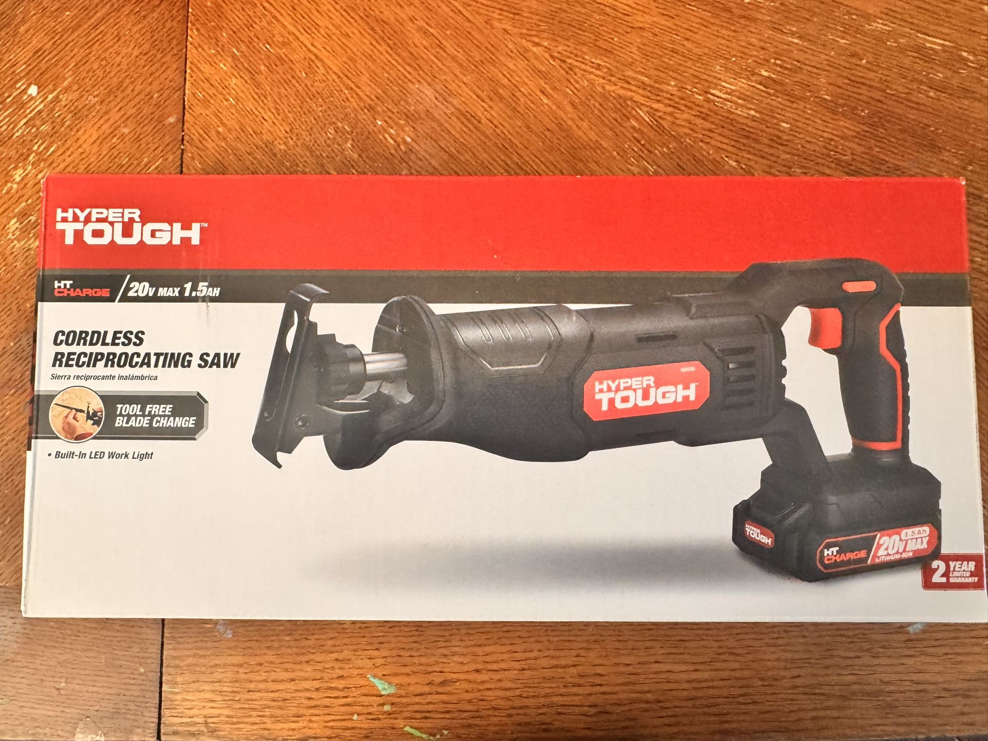 Hyper Tough Cordless Reciprocating Saw