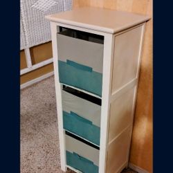 3 Drawer Cabinet..4 Ft Tall..1 Ft Wide...Great For Storage