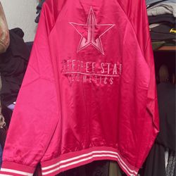 Jeffree Star Cosmetics Pink Jacket Sz XL 