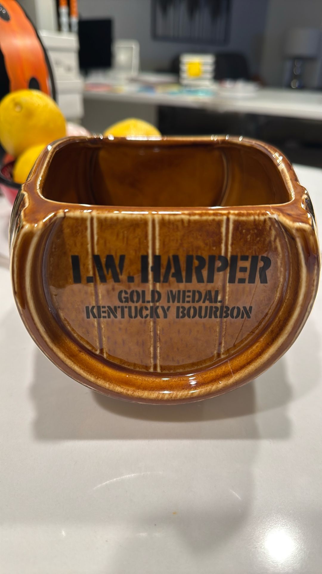 I.W. Harper Kentucky Bourbon Bowl Vintage