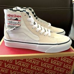 New VANS DIY Sk8-Hi Tapered  “DIY - White” women size 6