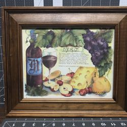 Wine Art Framed 