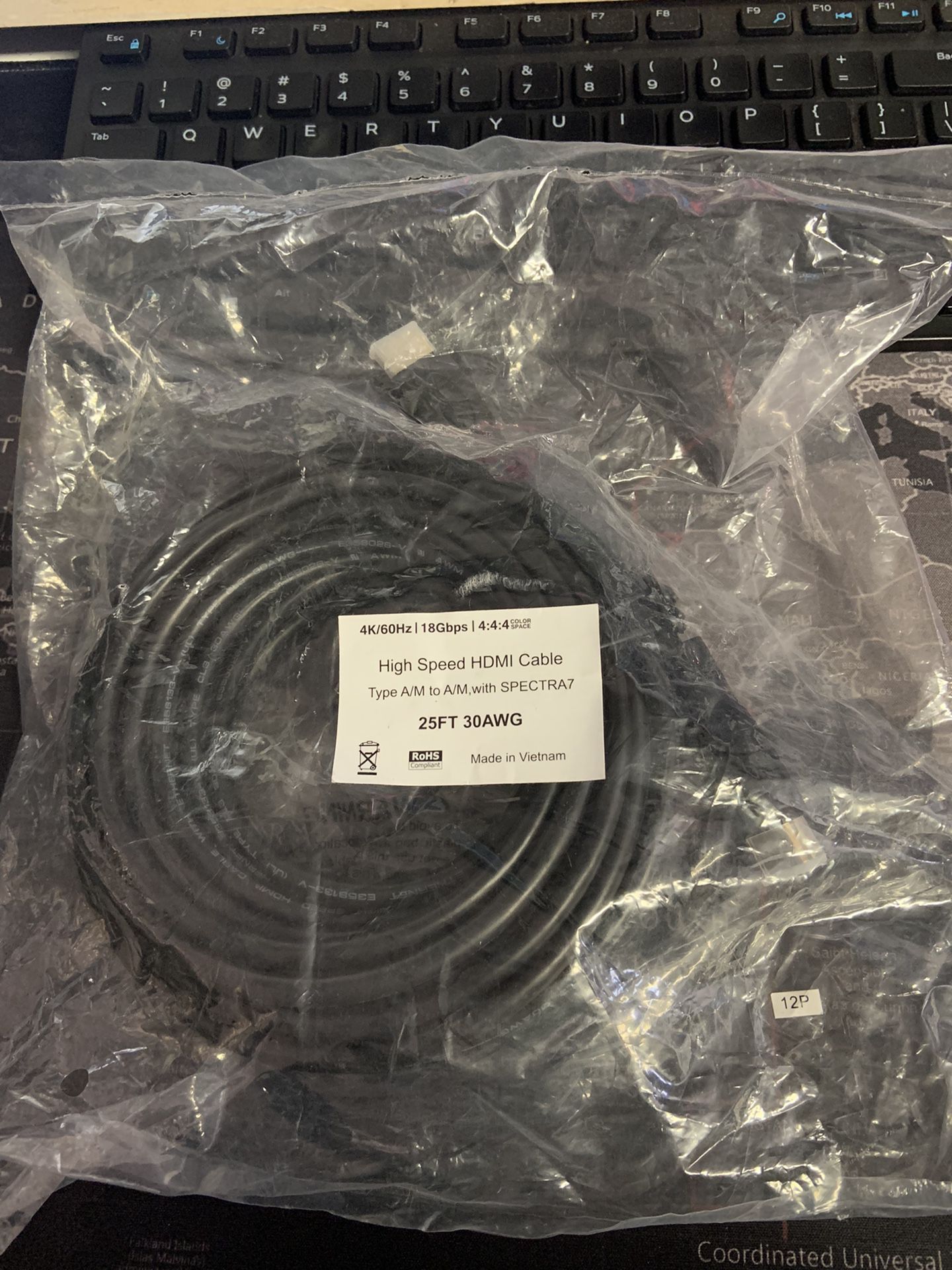 HDMI Cable 25FT 30AWG