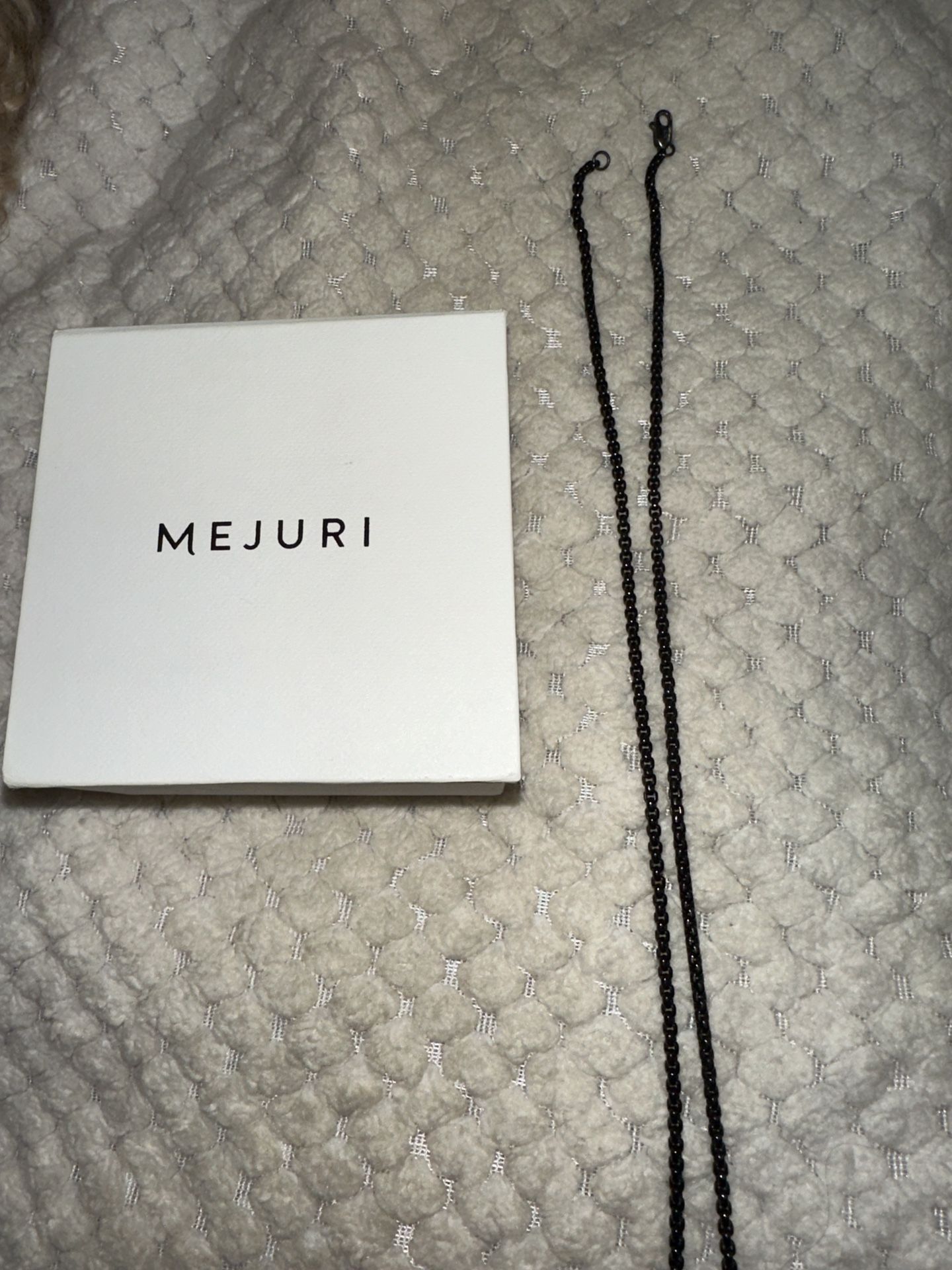 Mejuri Round Box Chain Necklace