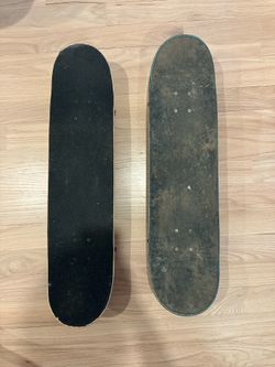 Skateboards palace and blue tomato