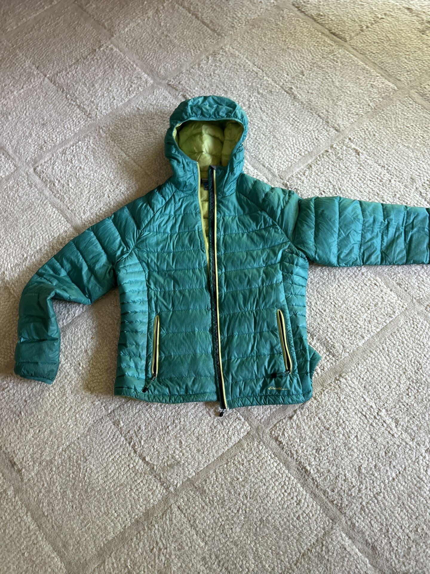 Eddie Bauer Women Parka-Color Turquoise