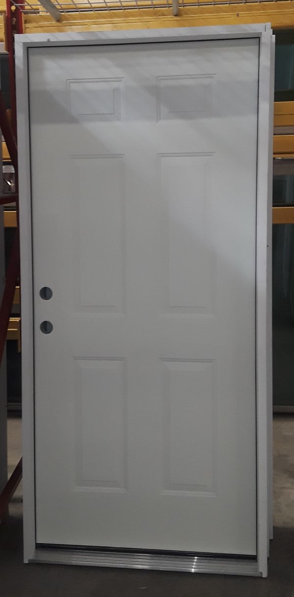 New 36x80 Prehung Front Entry Door Lock Set And Installation For New 36x80 Prehung Front Entry Door Lock Set And Installation