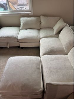 🔥 LIKE NEW Modular Cloud Sectional Sofa – $449 OBO 🔥