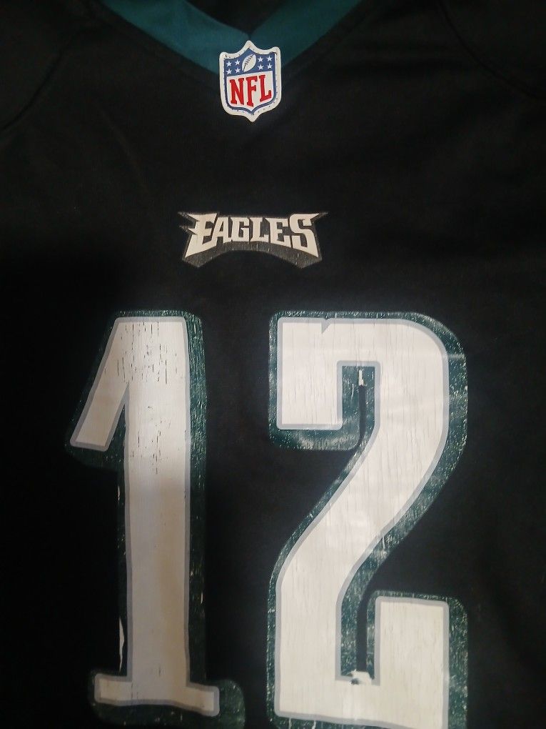 Philadelphia Eagles #12Cunningham.\NFLJersey