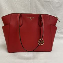 Michael Kors Marilyn Medium Saffiano Leather Tote Bag 
