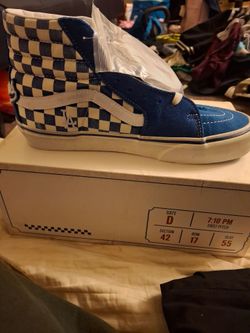 Dodger vans high tops size 7.5 U.S men