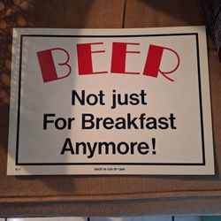 8.5"x11" Beer Sign