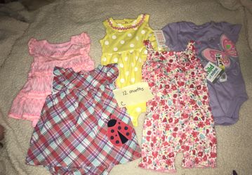 12 month girl summer outfit.