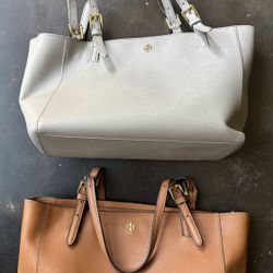 Two Tory Burch Tote Bags