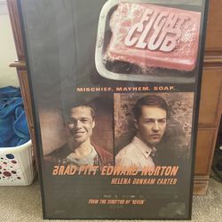 Fight club movie poster