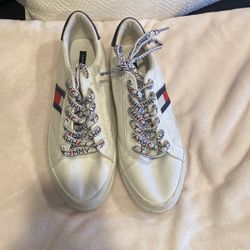 New Womens Tommy Hilfiger Canvas Shoes Size 10M