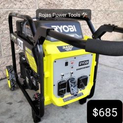 RYOBI 4000-Watt Gasoline Powered Digital Inverter Generator with CO  Shutdown RYi4022X - The Home Depot