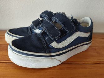 Van Shoes Blue Toddler Size 12.5
