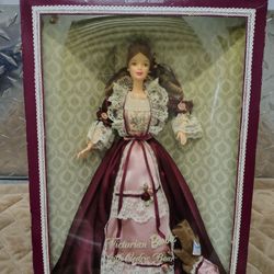 Victorian Barbie Doll with Cedric Bear