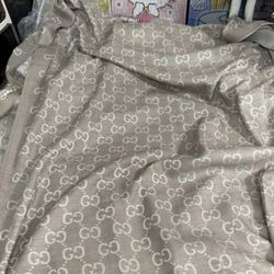 G**CI Wool-Blend Double-Sided Shawl