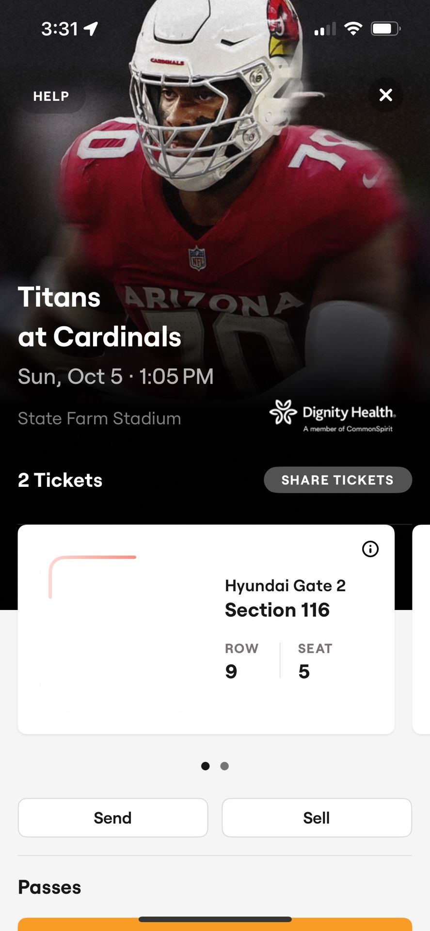 Cardinals vs Titans 5