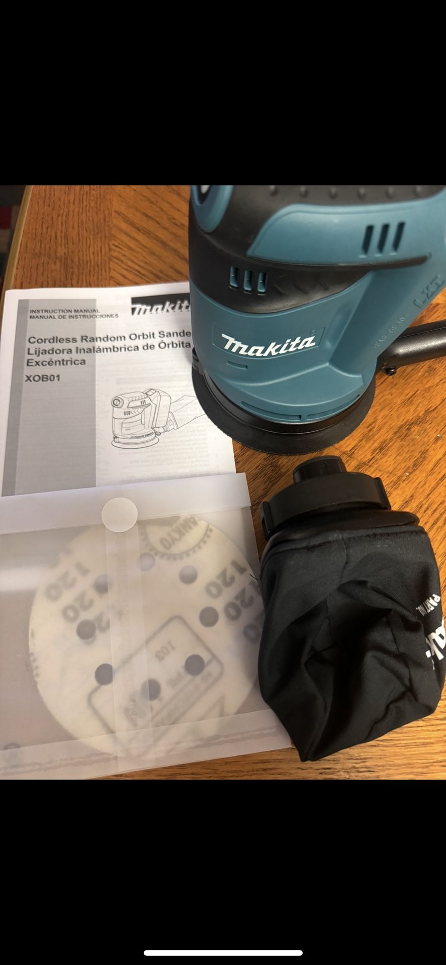 Makita 18V LXT 5 in. 3-Speed Random Orbit Sander (Tool-Only) New