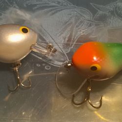 Vintage Bagley Crankbait - FAT CAT - ET3 Tough Color- Balsa