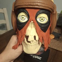 Deadpool Skeleton Head