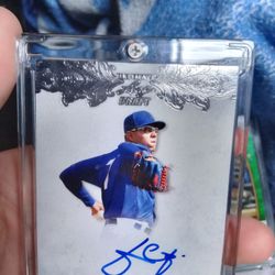 Julio Urias Auto Card 