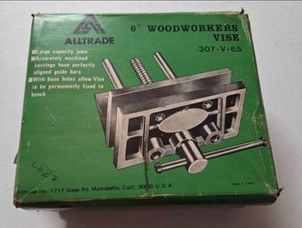 Alltrade 6" Woodworker's Vise - New In Box