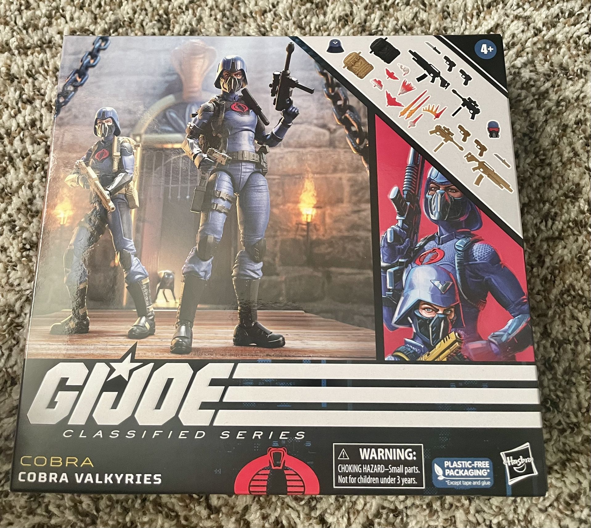 Hasbro G.I. Joe Classified Series Cobra Valkyries (F7746)