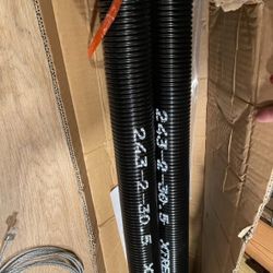 2” Garage Door Torsion Springs 0.243x2x30.5”