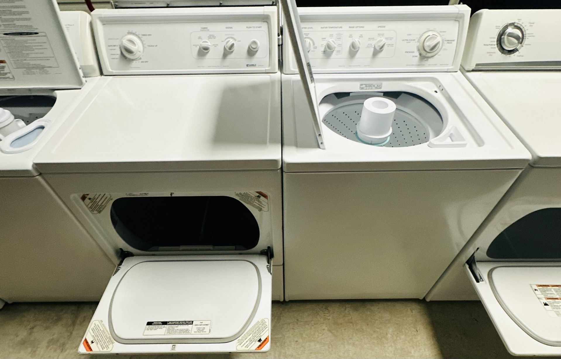 Kenmore Fully Refurbished Mechanical Matching Set