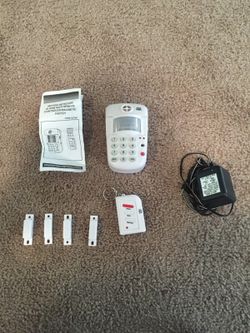 Bunker hill motion and door alarm