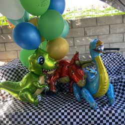Dinosaur Foil Balloon Bundle 