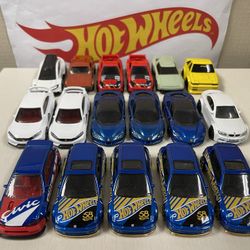 Hot Wheels Matchbox Car Tuned Mix Civic AE86 Skyline Euro Lot of 17 Loose & New