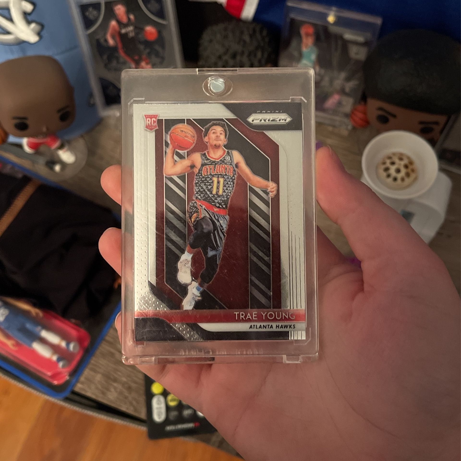 trae young prizm rookie 