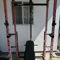 Marcy Bench / Squat And Cable Cage 