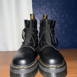 Drmartens JARRICK II LACED LEATHER PLATFORM BOOTS Size US Men’s 8 Women’s 9.5 