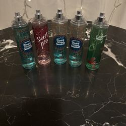 Bath & Body Works Body Sprays