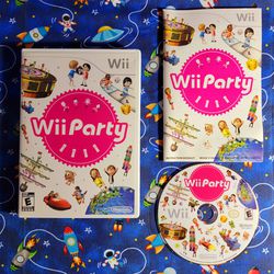 Wii Party Pristine Nintendo Wii Wii U Complete CIB Tested
